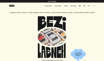 eCommerce website: Bezi