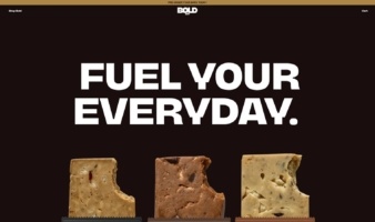 eCommerce website: BOLD BAR
