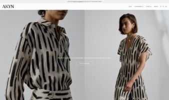 eCommerce website: AKYN
