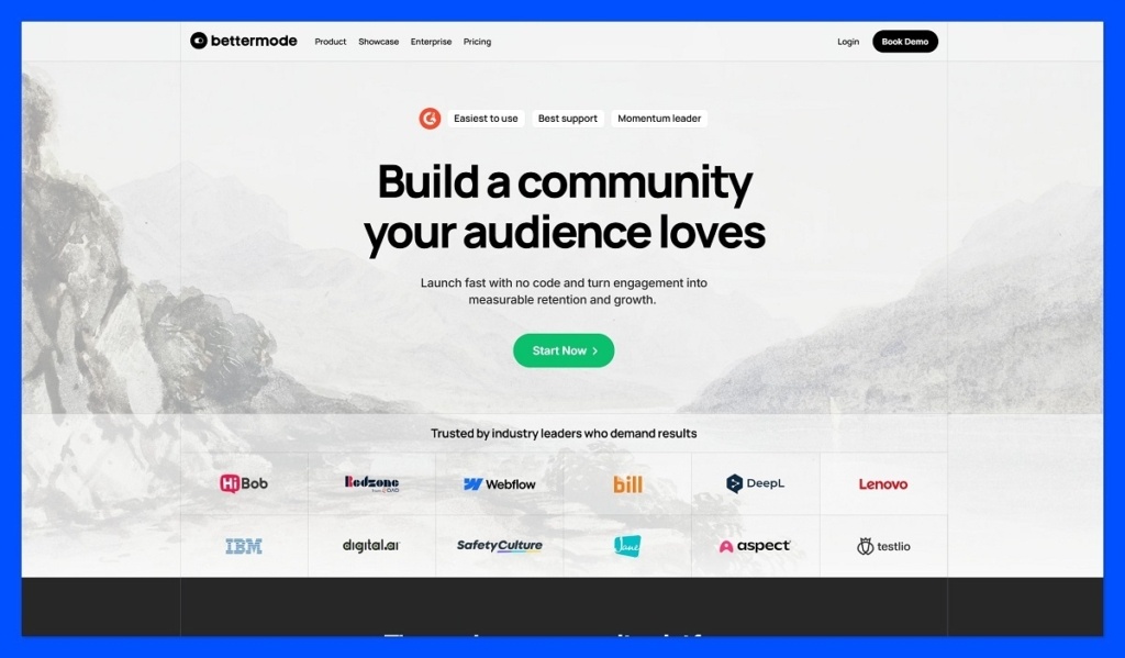 Bettermode homepage