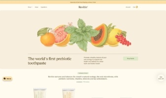 eCommerce website: Revitin