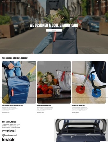 eCommerce website: Roulette Carts