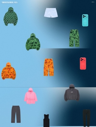 eCommerce website: Skylrk