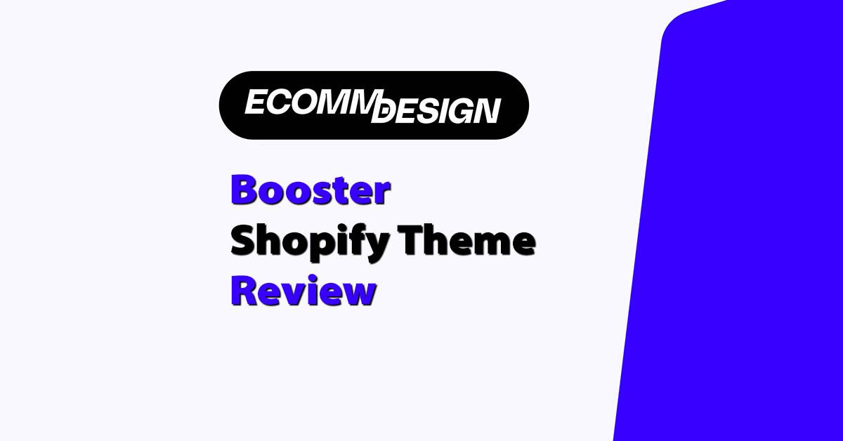 booster shopify theme review