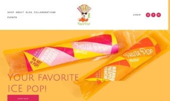 eCommerce website: FrutaPOP