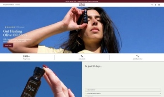 eCommerce website: Alya Health