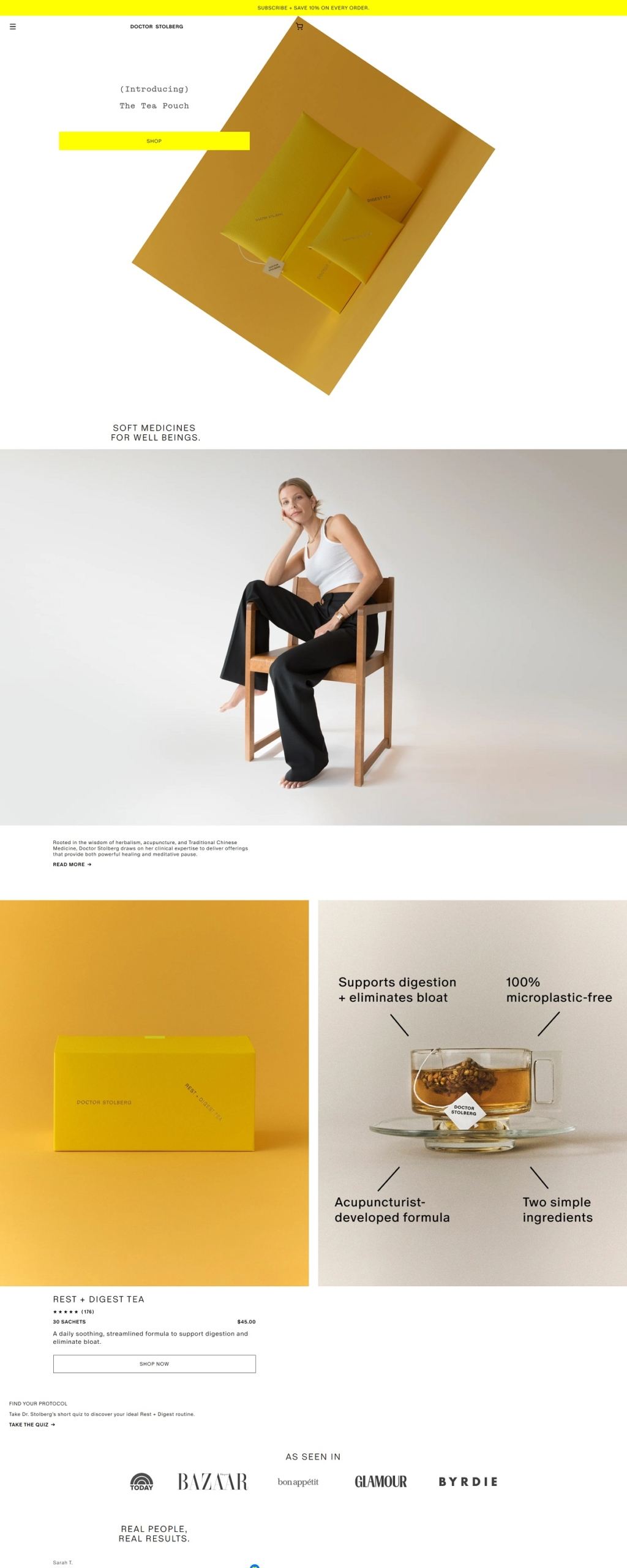 eCommerce website: Doctor Stolberg