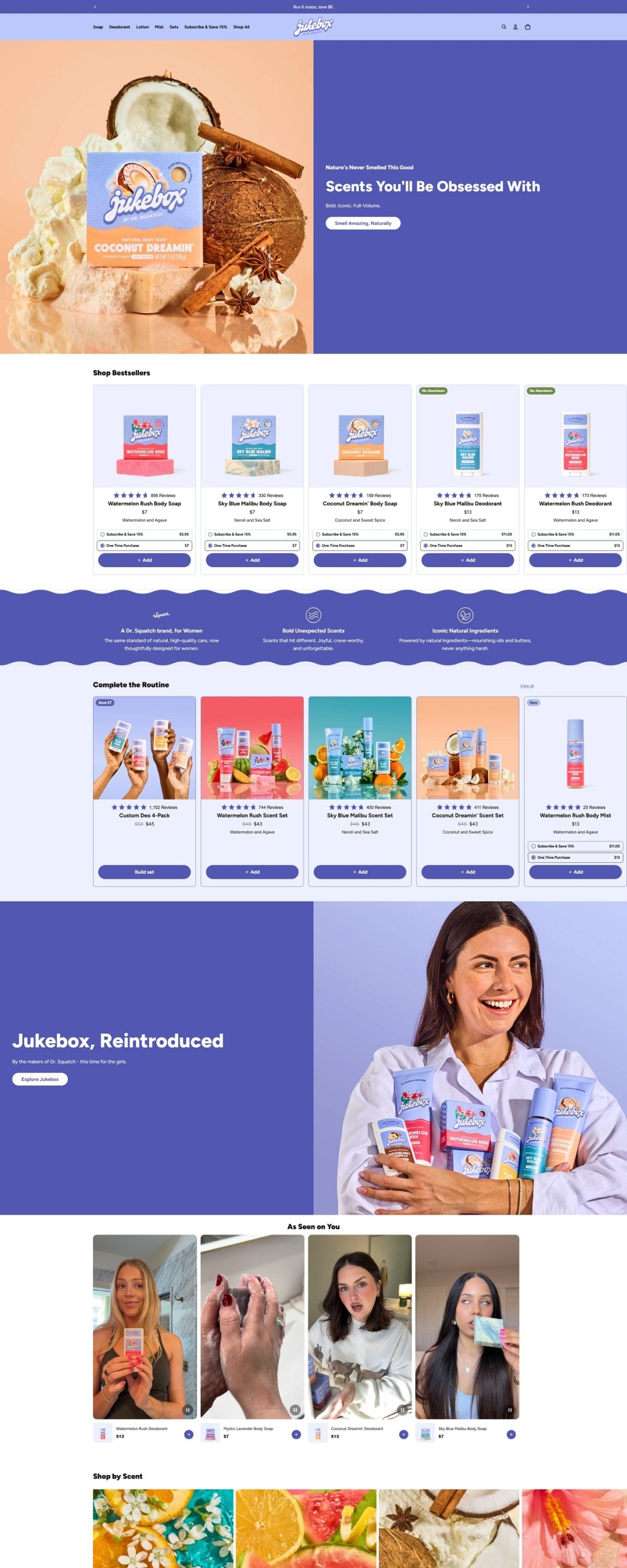 eCommerce website: Jukebox