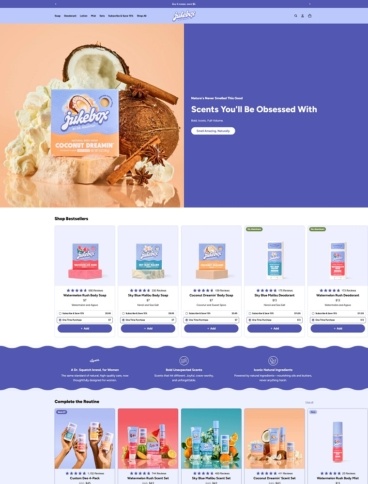 eCommerce website: Jukebox
