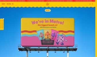 eCommerce website: Odd Cookie Snacks