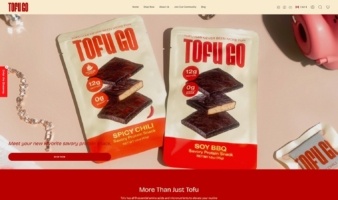 eCommerce website: TofuGo
