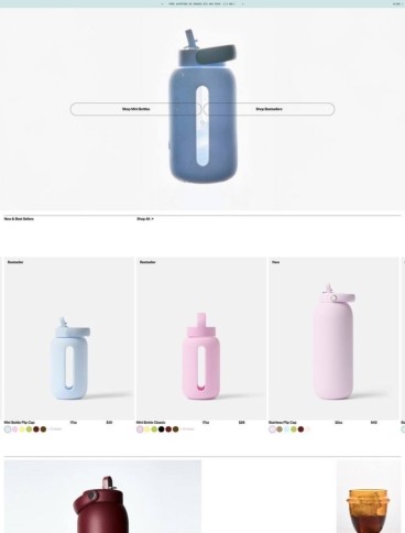 eCommerce website: Bink