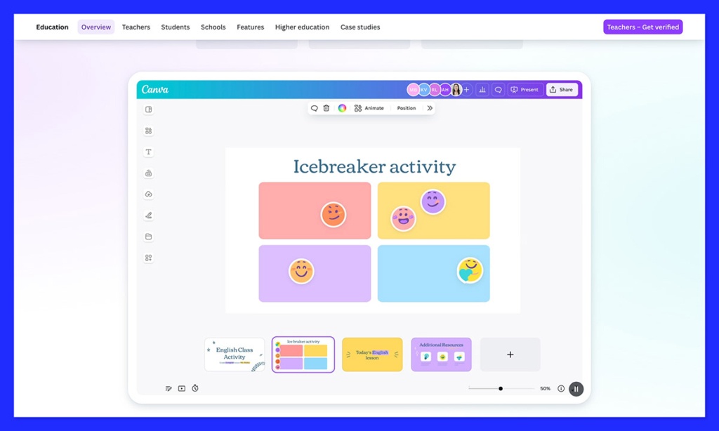 canva for education