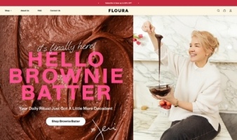 eCommerce website: Floura