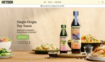 eCommerce website: HEYDOH