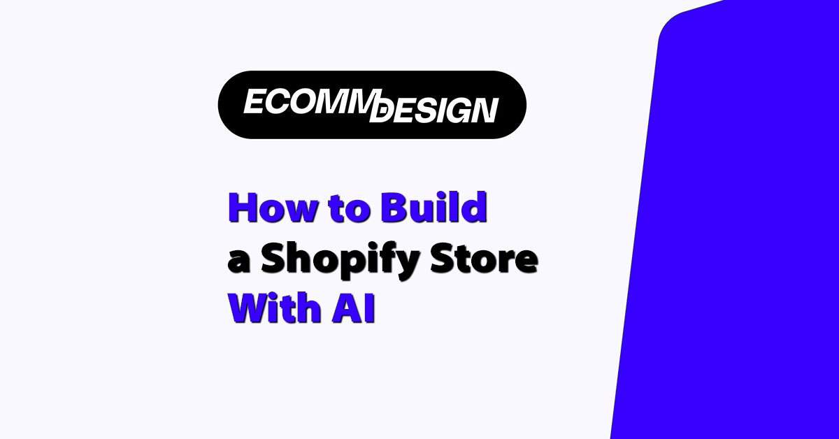 How to Build a Shopify Store with AI