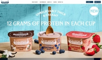 eCommerce website: Icelandic Provisions
