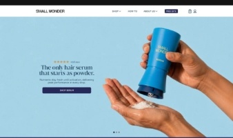 eCommerce website: Small Wonder