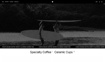 eCommerce website: Yodo Coffee