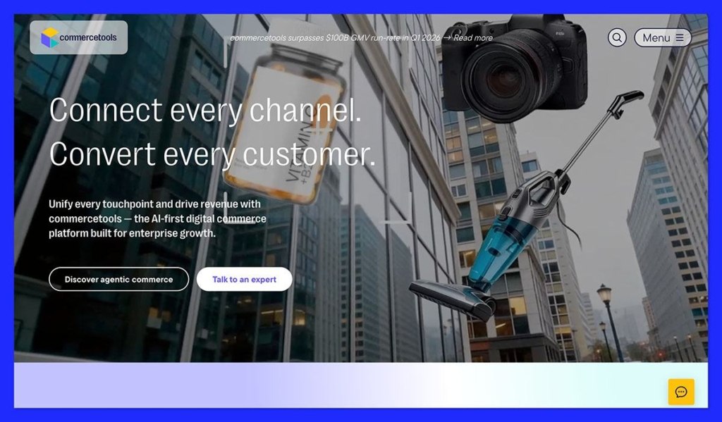 commercetools homepage