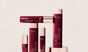 eCommerce website: Gielly Green