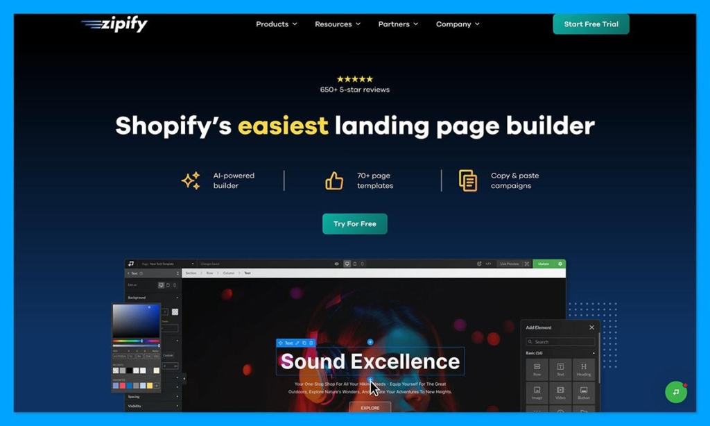 Zipify Pages shopify