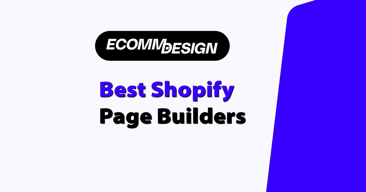 best shopify page builders