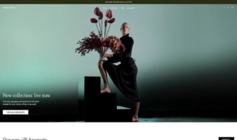 eCommerce website: Bloom & Wolf
