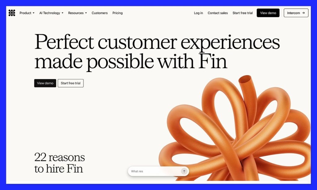 fin ai homepage