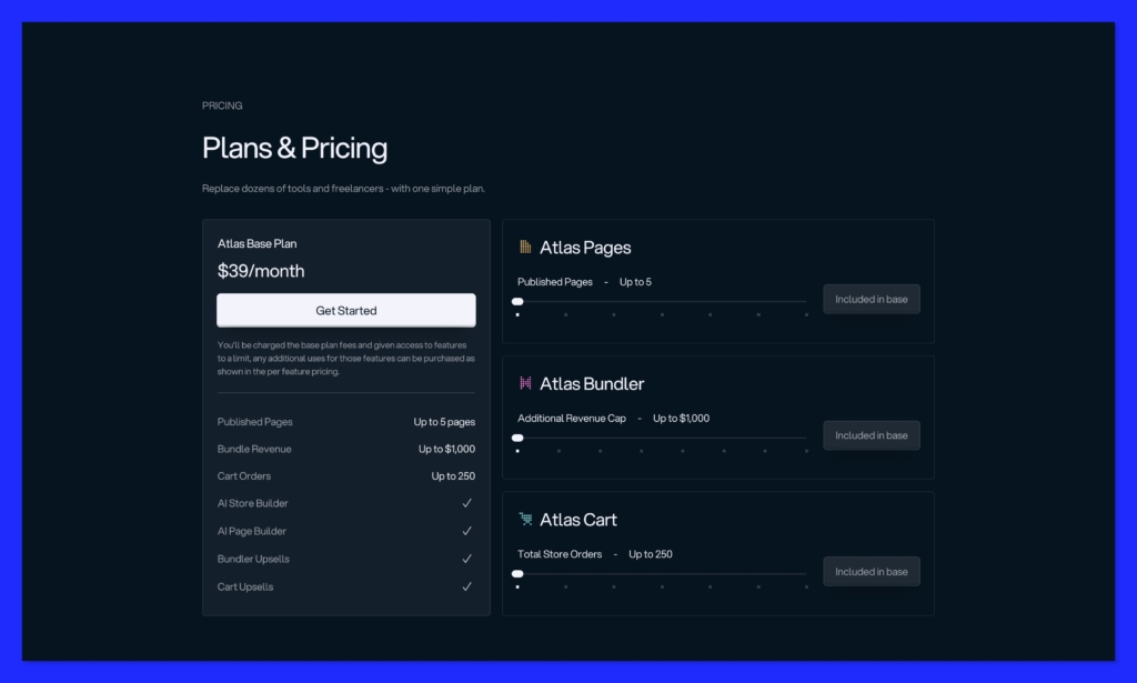 atlas ai pricing