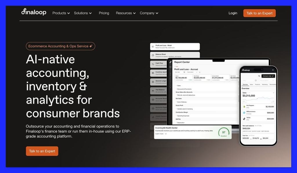 finaloop homepage