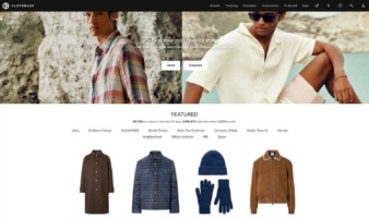 eCommerce website: Clothbase