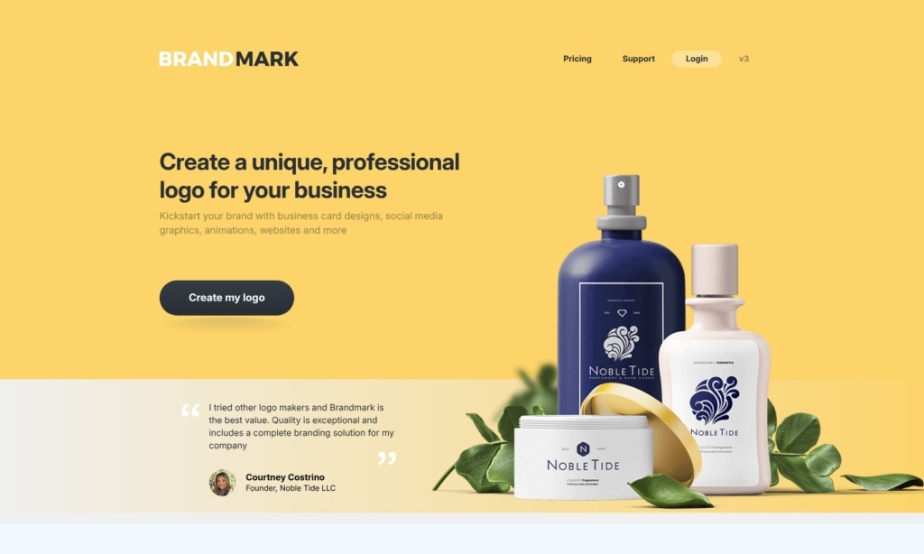 brandmark homepage