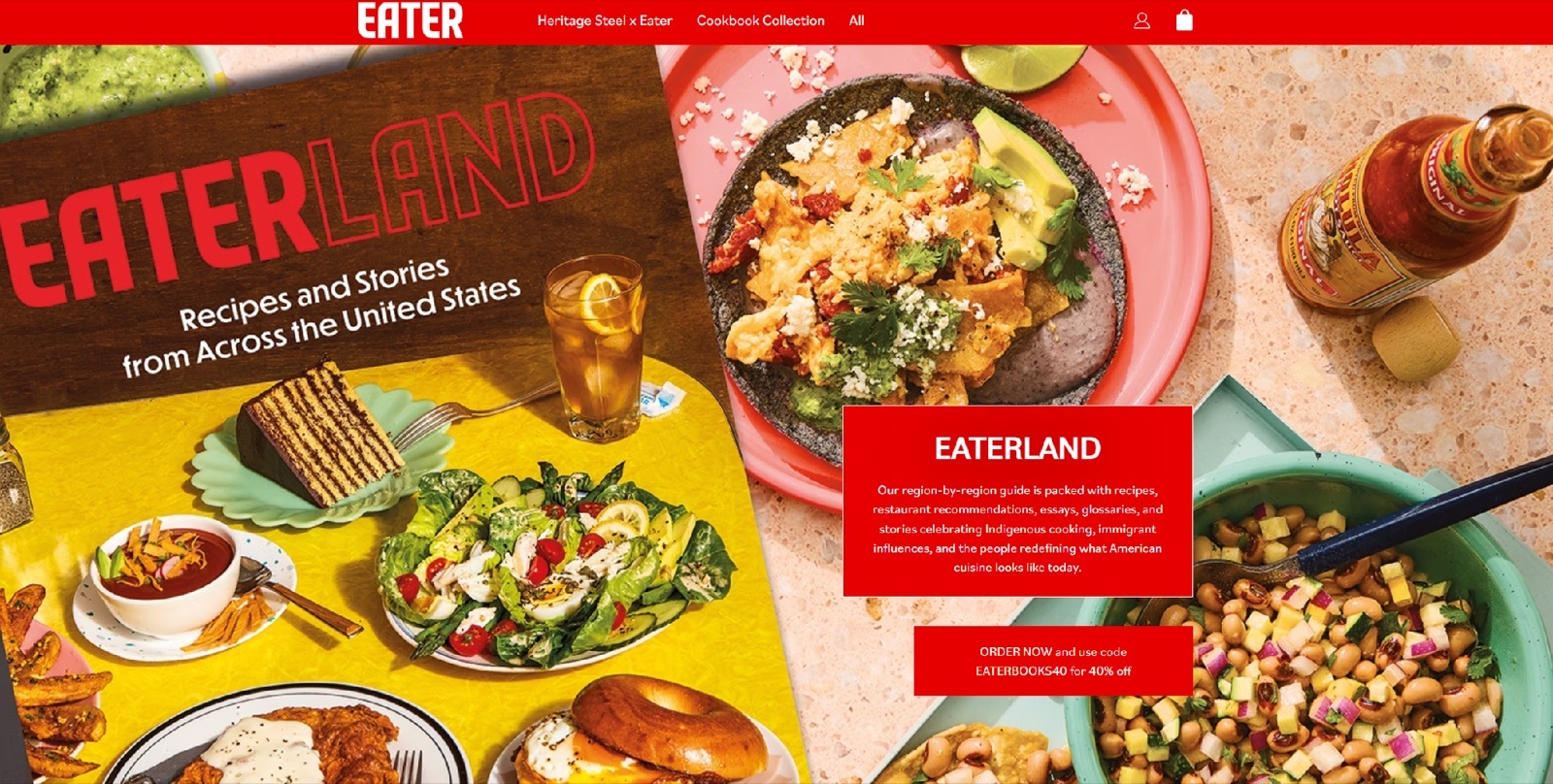 Eater Fourthwall store homepage