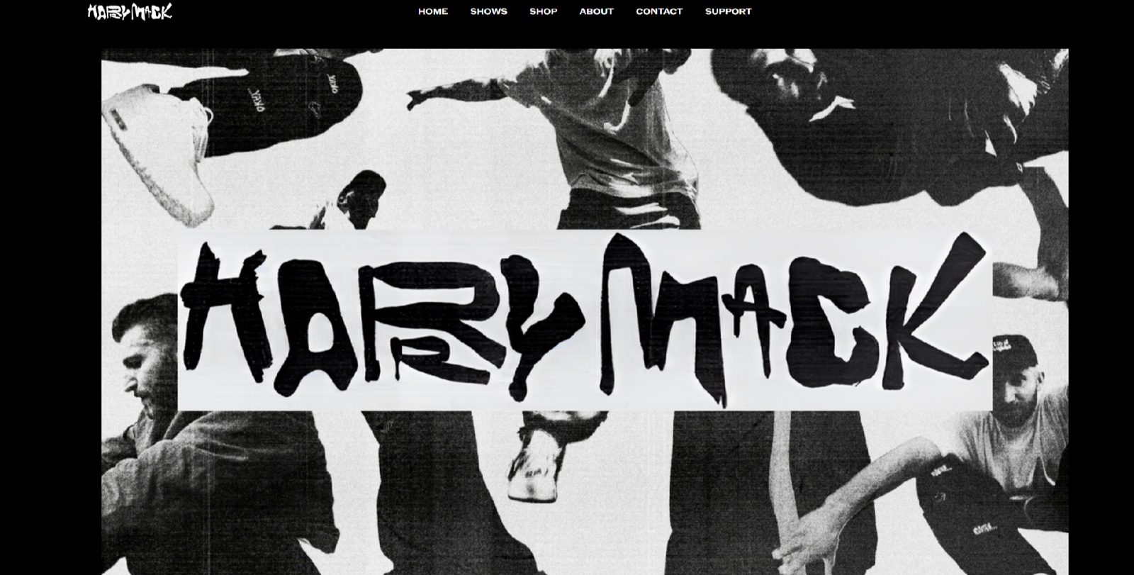 Harry Mack Official Fourthwall store homepage