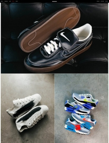eCommerce website: Sneakerbox