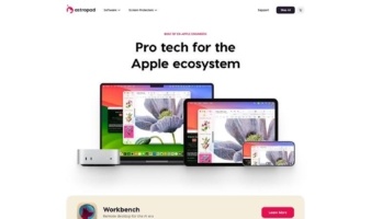 eCommerce website: Astropad